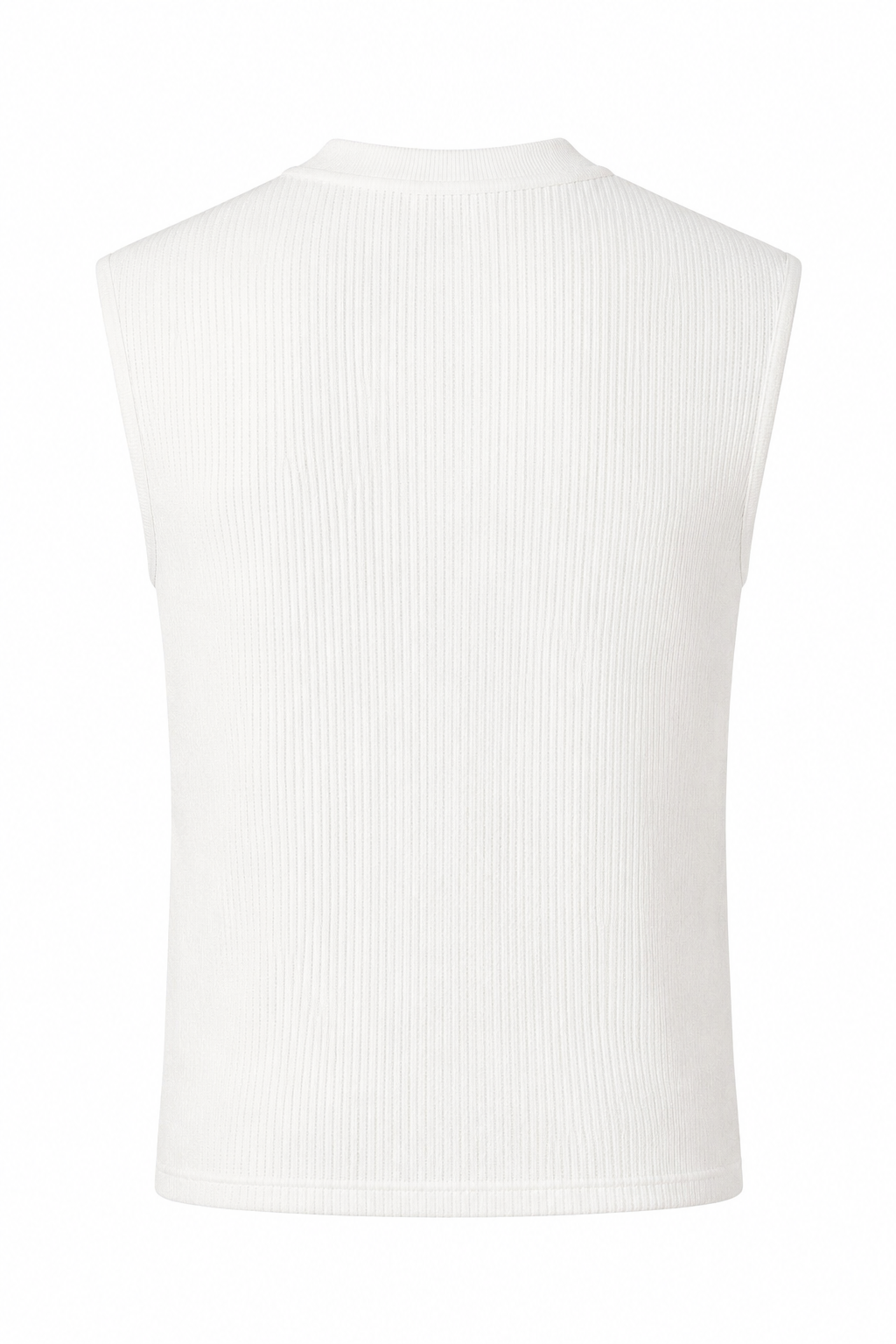 Weißes Strick-Shirt