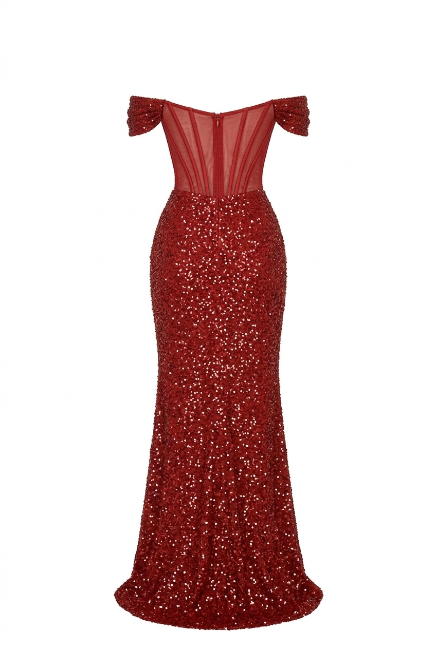 Glitzerndes Kleid