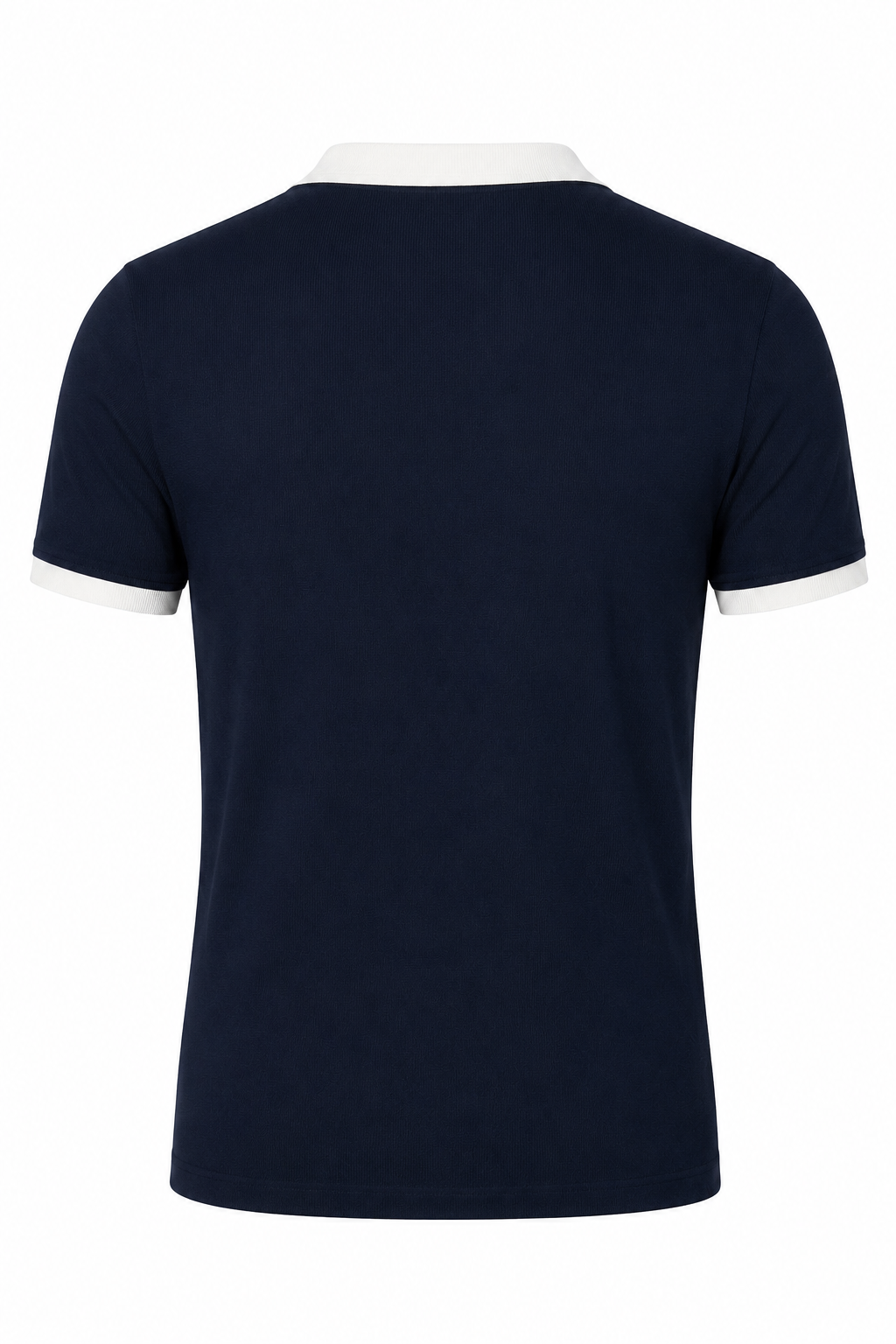 Dunkelblaues Polo-Shirt