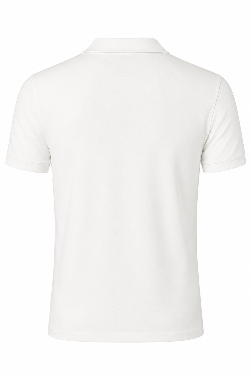 Weißes Polo-Shirt
