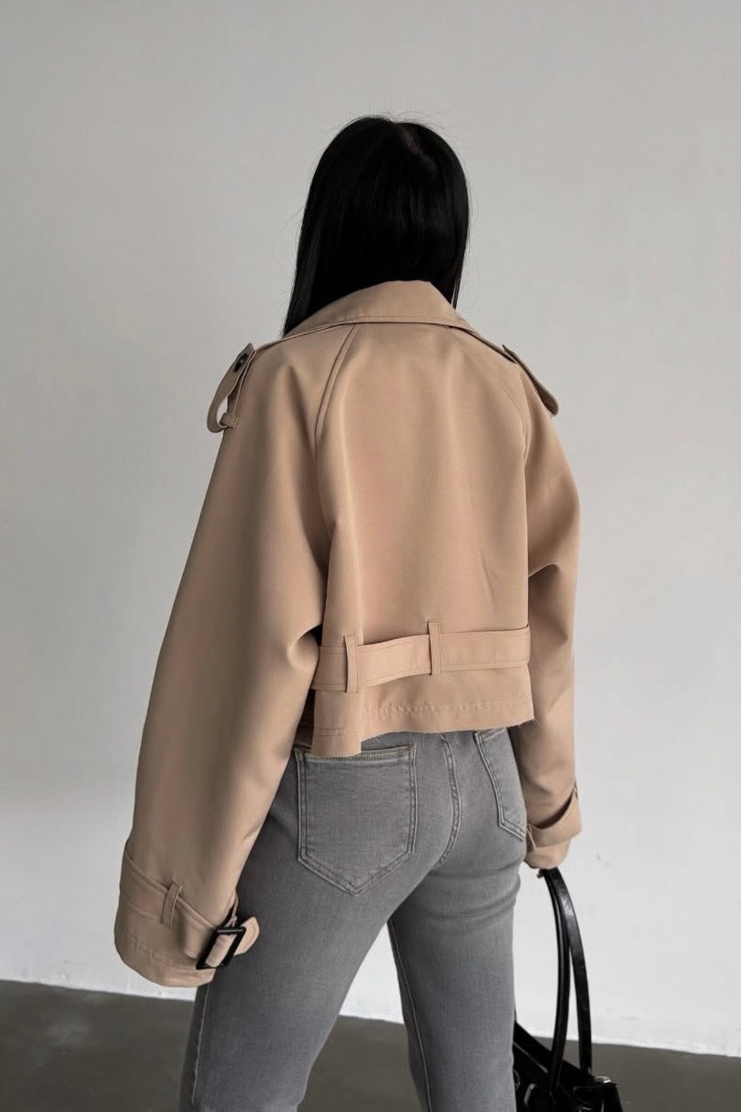Kurzer Trenchcoat