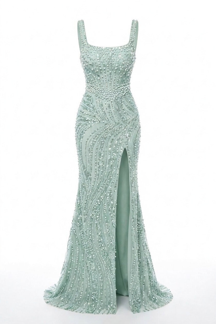 Mintgrünes Kleid