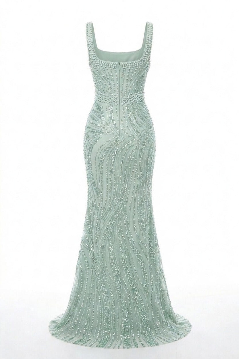 Mintgrünes Kleid