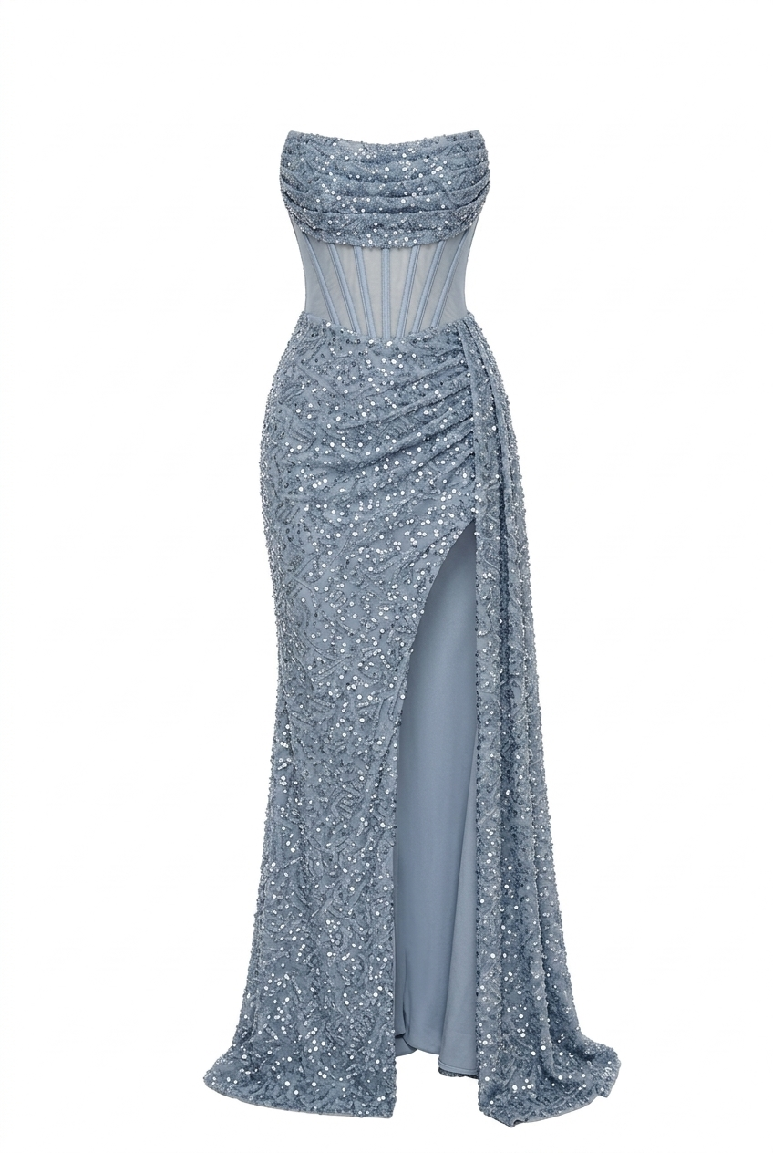 Glitzerndes Kleid